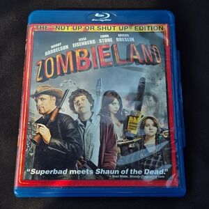 Zombieland Blu-ray Nut Up or Shut Up Edition Woody Harrelson Emma Stone 2010